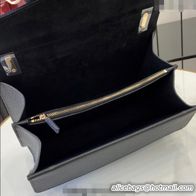 Unique Discount Gucci Dionysus medium shoulder bag in grainy leather 795005 Black 2025