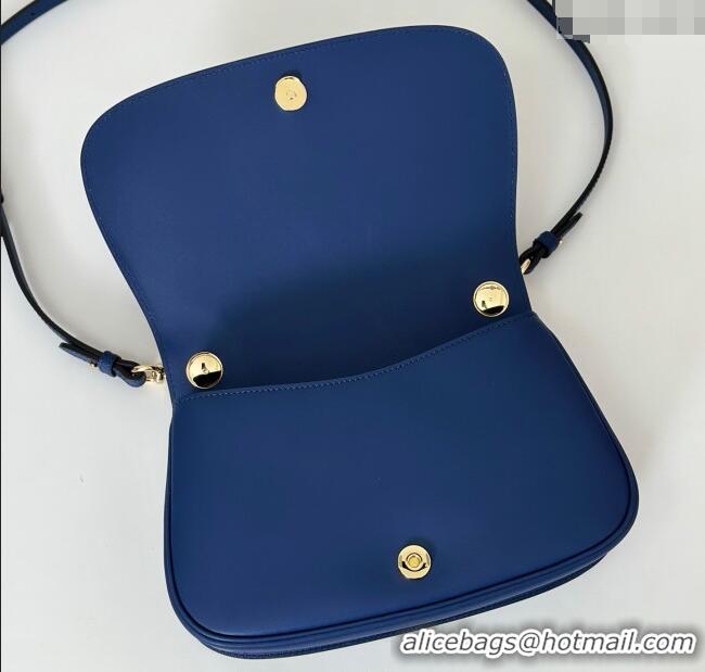 New Fashion Gucci Blondie leather medium top handle bag 815714 Dark Blue 2025