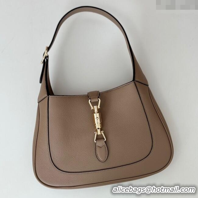 Well Crafted Gucci Jackie 1961 medium bag in Grainy Leather 810232 Beige 2025