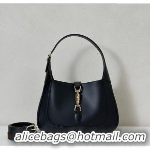 Original Cheap Gucci Jackie 1961 medium bag in Smooth Leather 810232 Black 2025