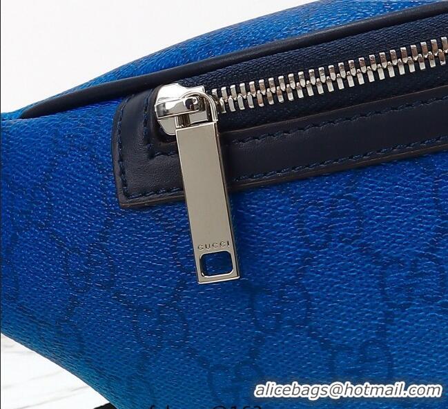 Luxury Discount Gucci Mens Chroma large belt bag 835810 Gradient Blue 2025
