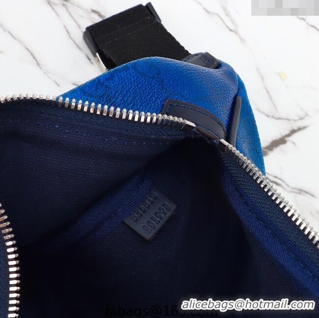 Luxury Discount Gucci Mens Chroma large belt bag 835810 Gradient Blue 2025