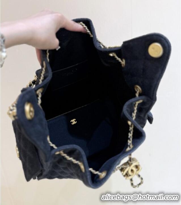 Market Sells Chanel Denim Medium Hobo Bag AS5311 Black 2025 Top Quality