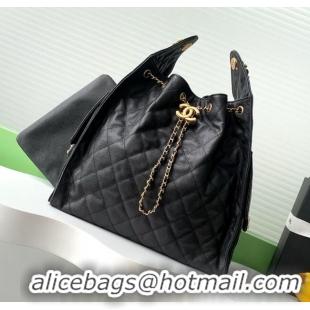 Affordable Price Chanel Grained Calfskin Medium Hobo bag AS5311 Black 2025