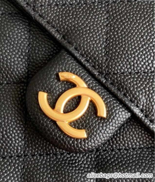 Affordable Price Chanel Grained Calfskin Medium Hobo bag AS5311 Black 2025