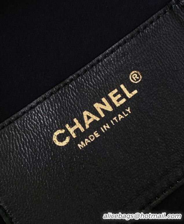 Affordable Price Chanel Grained Calfskin Medium Hobo bag AS5311 Black 2025