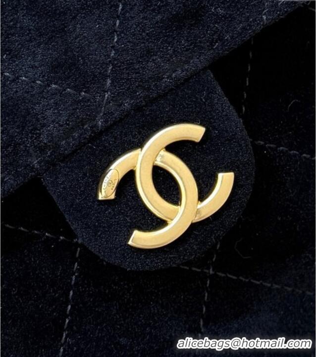 Well Crafted Chanel Suede Calfskin Medium Hobo Bag AS5311 Black 2025 Top Quality