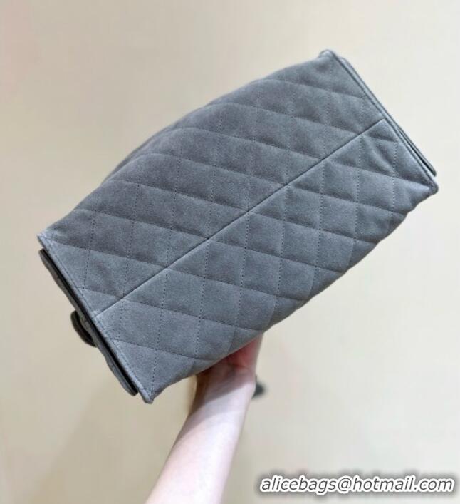 Trendy Design Chanel Suede Calfskin Medium Hobo Bag AS5311 Grey 2025 Top Quality