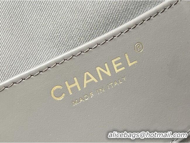 Trendy Design Chanel Suede Calfskin Medium Hobo Bag AS5311 Grey 2025 Top Quality
