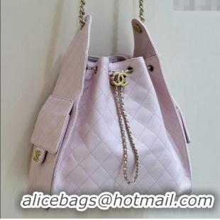 Best Price Chanel Haas Grained Calfskin Medium Hobo Bag AS5311 Pink 2025 Top Quality