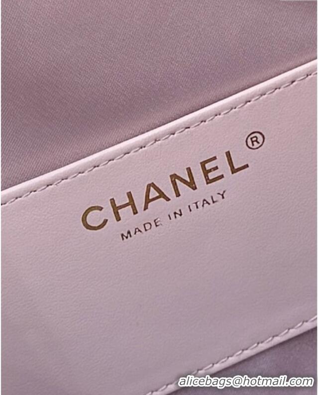 Best Price Chanel Haas Grained Calfskin Medium Hobo Bag AS5311 Pink 2025 Top Quality