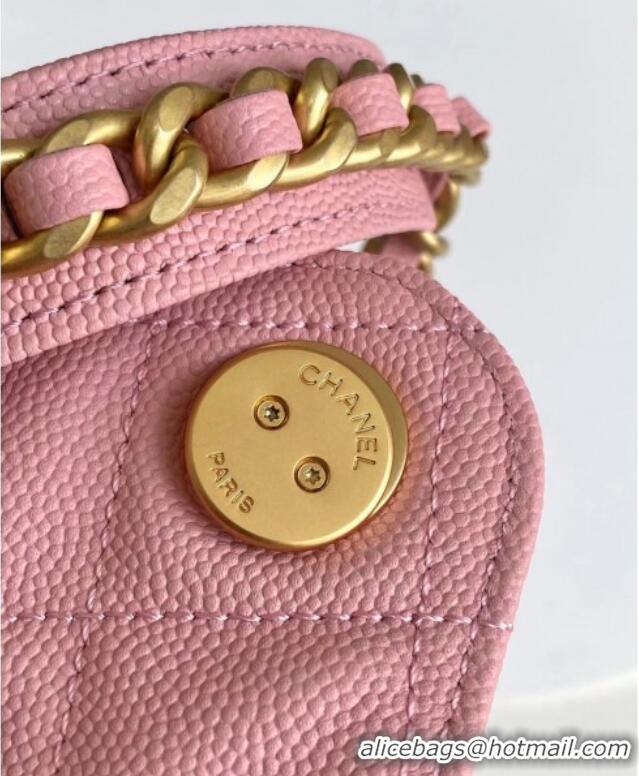 Market Sells Chanel Grained Calfskin Medium Hobo Bag AS5311 Pink 2025