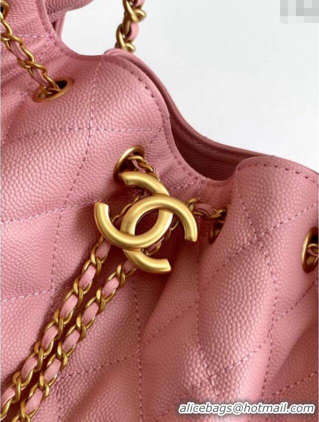 Market Sells Chanel Grained Calfskin Medium Hobo Bag AS5311 Pink 2025
