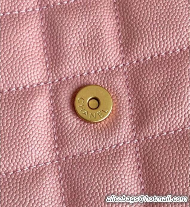 Market Sells Chanel Grained Calfskin Medium Hobo Bag AS5311 Pink 2025
