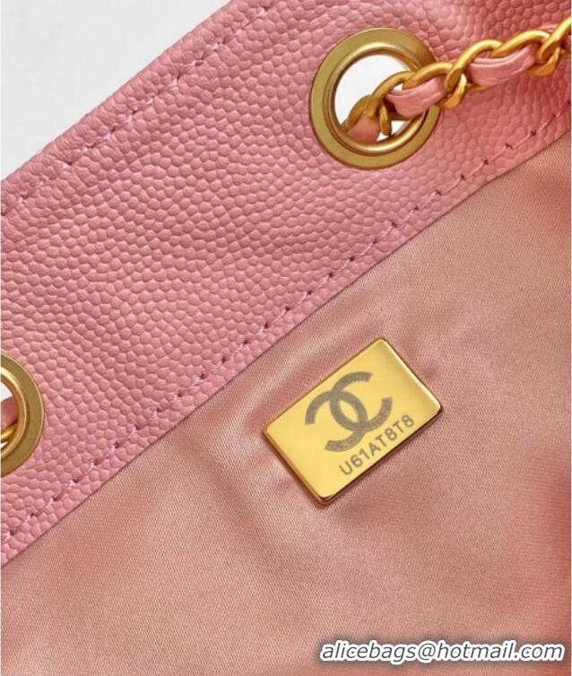 Market Sells Chanel Grained Calfskin Medium Hobo Bag AS5311 Pink 2025