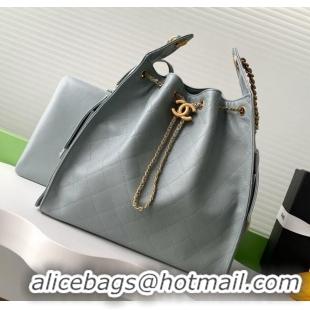 Fashion Discount Chanel Grained Calfskin Medium Hobo bag AS5311 Grey 2025