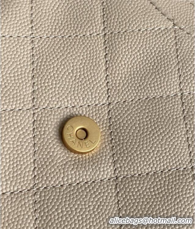 Market Sells Chanel Grained Calfskin Medium Hobo bag AS5311 Apricot 2025