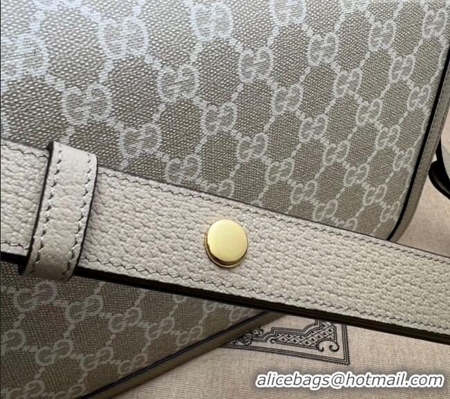 New Style Gucci Horsebit 1955 GG Canvas Shoulder Bag 602204 Beige/Oatmeal 2024