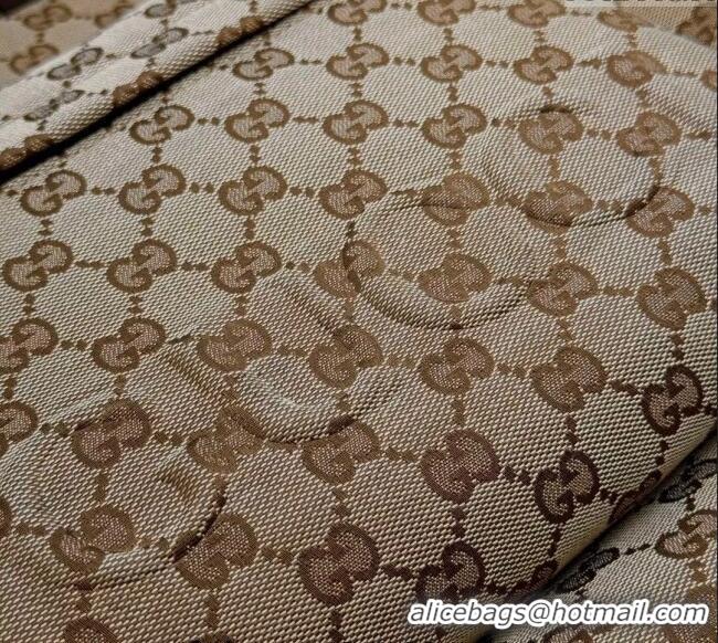 Inexpensive Gucci Large GG Canvas Tote bag 802166 Beige 2024