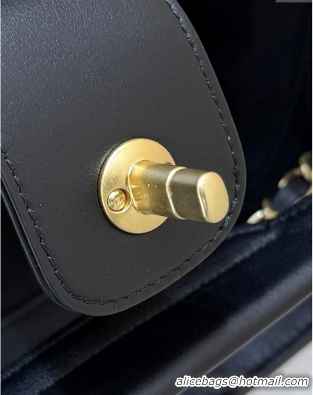 Buy Discount Chanel Small Tote Bag in Original Calfskin AS5634 Black 2025 Top Quality