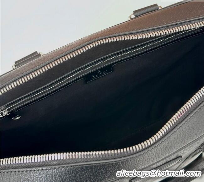 Original Cheap Gucci Mens Medium GG Briefcase bag with tag 795461 Black 2024