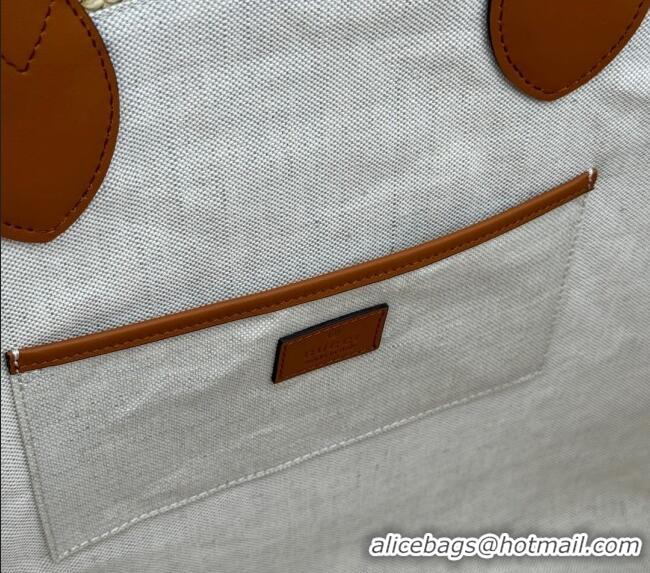 Reasonable Price Gucci Medium Straw-Effect Tote bag 779666 Beige 2024