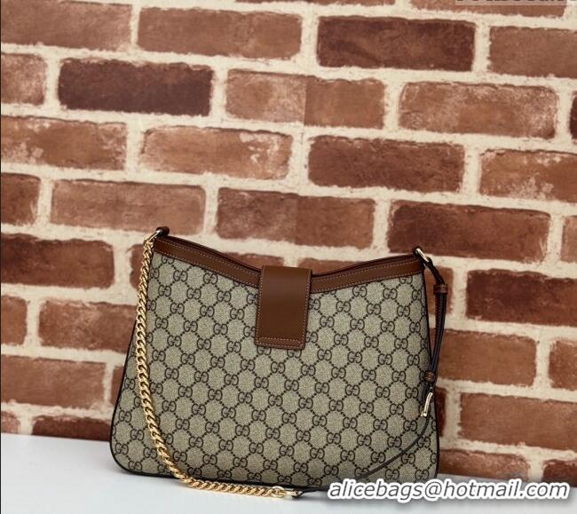 Affordable Price Gucci Padlock GG Canvas Medium Shoulder bag 795113 Brown 2024