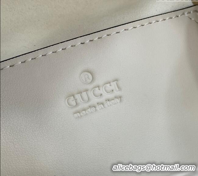 Promotional Gucci GG Marmont Matelasse Leather Backpack bag 777253 White 2024