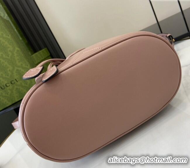 Trendy Design Gucci GG Marmont Matelasse Leather Backpack bag 777253 Rose Beige 2024