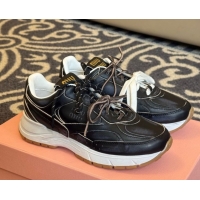 Crafted New Balance x Miu Miu Sneakers in Calf Leather Black 2025 MIU060302