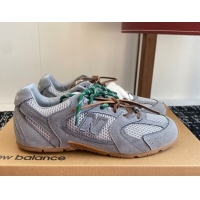 Trendy Design New Balance x Miu Miu 530 Sneakers in Suede and Mesh Grey 50603129