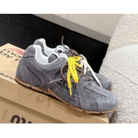Good Quality New Balance x Miu Miu 530 Sneakers in Suede Grey 0603131