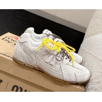 Luxury New Balance x Miu Miu 530 Sneakers in Suede Light Grey 0603134