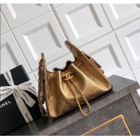 Big Discount Chanel 25 Mini Hobo Handbag in Grained Calfskin AS5631 Bronze 2025