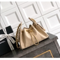 Most Popular Chanel 25 Mini Hobo Handbag in Grained Calfskin AS5631 Beige 2025