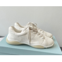 Stylish Prada Nappa leather sneakers Sneakers White 2025 PR060302