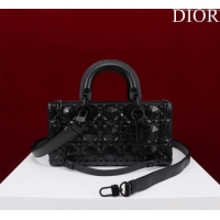 Best Price Dior Medium Lady D-Joy Bag in Cannage Leather M0540 All Black 2025