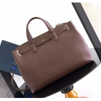 Most Popular Dior Mens Medium Dior Normandie Tote Bag in Icons Calfskin D7063 Brown 2025