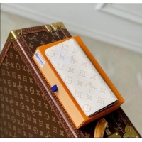 Promotional Louis Vuitton Brazza Wallet in Monogram Heritage Canvas M12656 Off-White 2025
