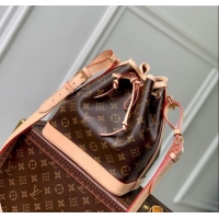 Luxury Cheap Louis Vuitton Noe BB Bucket bag in Monogram Canvas M46983 2025