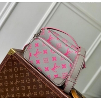 Best Price Louis Vuitton Mens Nil Bag in Monogram Glow Canvas M15024 Grey/Pink 2025