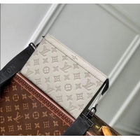 Buy Cheap Louis Vuitton Mens Gaston Wearable Wallet in Monogram Shadow Leather M81115 Grey 2025