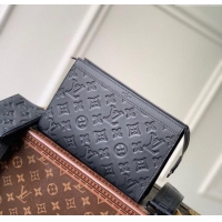 Low Cost Louis Vuitton Mens Gaston Wearable Wallet in Monogram Shadow Leather M81115 Black 2025