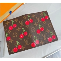 Trendy Design Louis Vuitton LV x TM Cerise Cherry Passport Cover M13424 2025