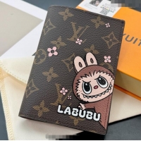 Big Discount Louis Vuitton Labubu Passport Cover M0722 2025