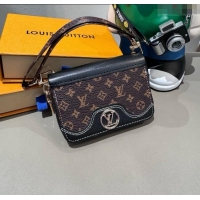 Famous Brand Louis Vuitton Card Pouch 0722 Monogram/Black 2025