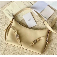 Best Grade Givenchy Mini Voyou bag in leather 19928 Yellow 2023