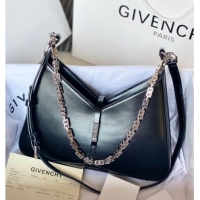 Good Product Givenchy Small Cut Out bag in shiny leather with chain 19119 Black 2023