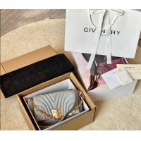 Reasonable Price Givenchy Small 4G Soft bag in quilted leather with chain 19935 Grey 2024