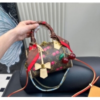 Market Sells Louis Vuitton LV x TM Speedy Bandouliere 20 Bag in Monogram Cherry M13094 Brown 2025